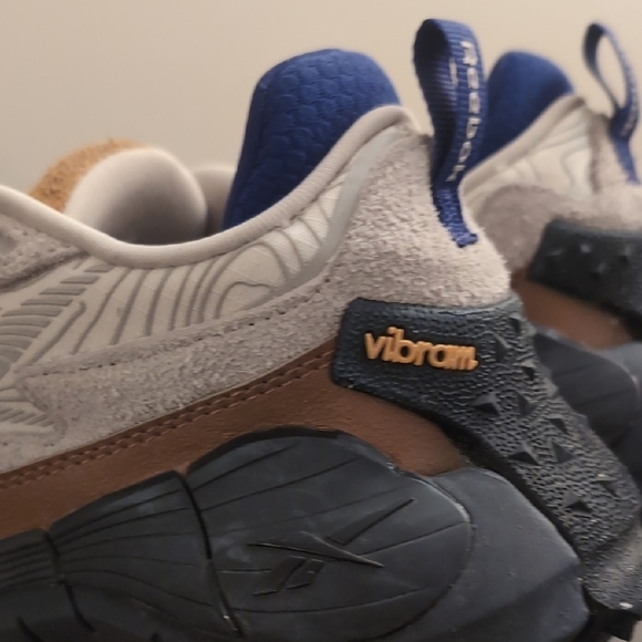 Reebok Zig Kinetica 2.5 Edge 'Chalk Wild Brown' - Picture 4 of 7